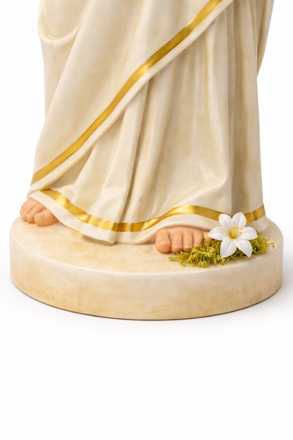 St. Joseph with Child Jesus Statue 15 Inch Fibre | Christian Devotional Statue | Trinity Treasure