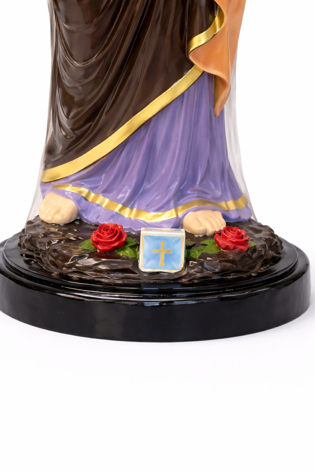Saint Joseph with Child Jesus Statue 15 Inch Fibre | Catholic Home Decor | Trinity Treasure